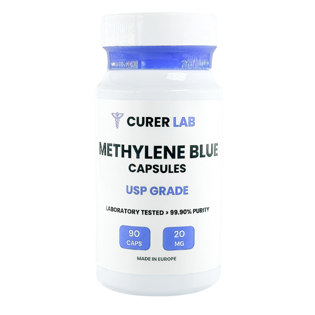 Methylene Blue USP 10 mg, 20 mg or 30 mg | Capsules | Purity > 99.90%